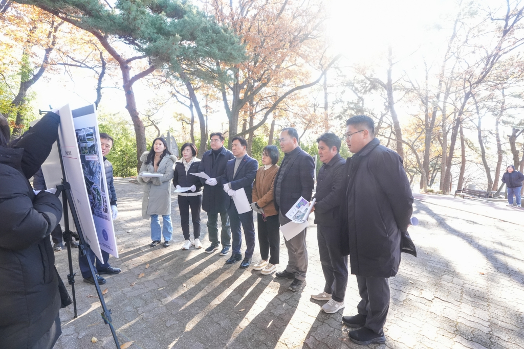 제208회 양산시의회 제2차 정례회 도시건설위원회 현장활동 이미지(2)
