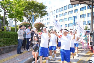 제105회 전국체육대회 양산시 성화맞이 환영식